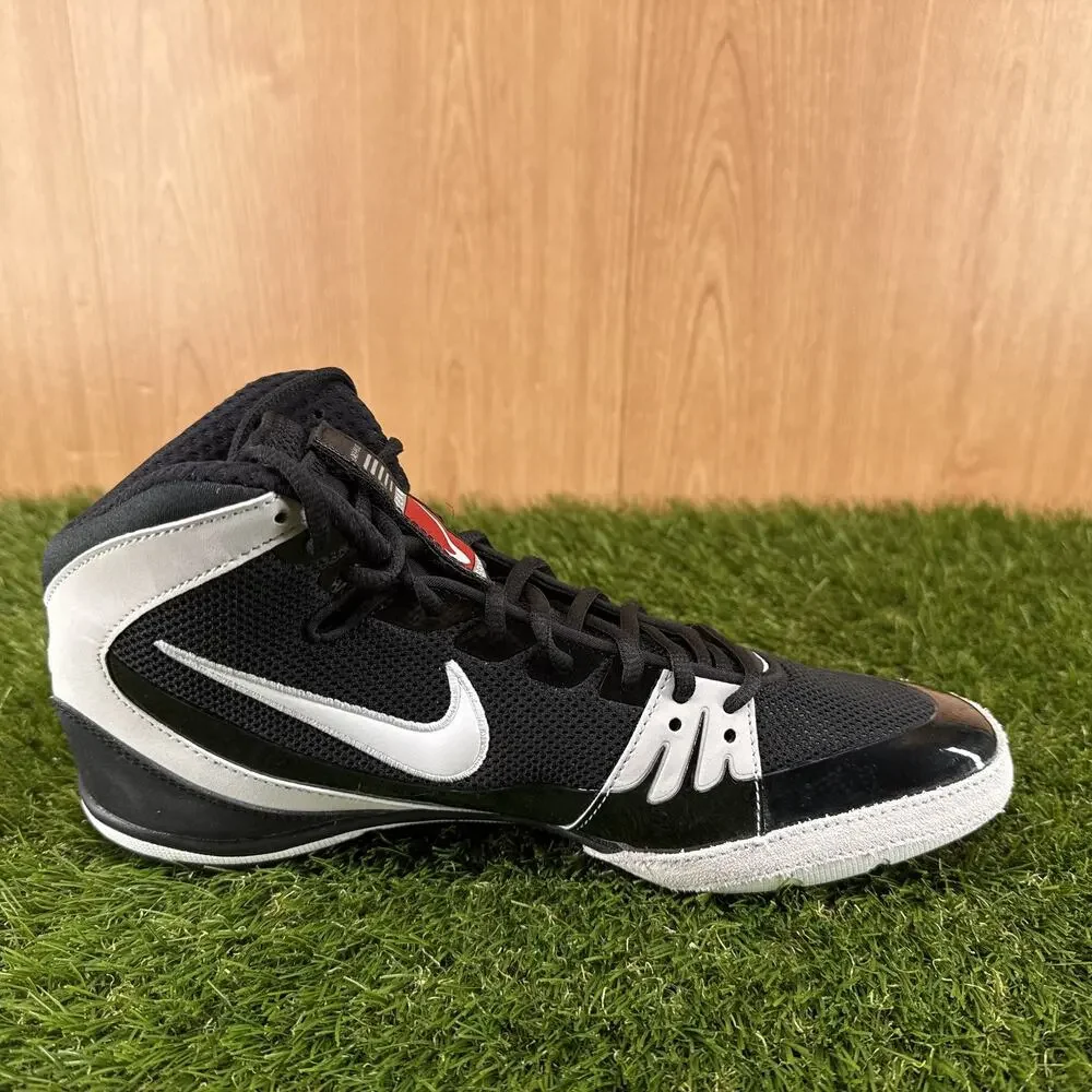 Nike Freek Black White Wrestling Shoes 316403-011 Men's Size 10.5